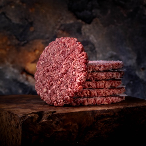 [8208] Smoked Pepper Burger Pre-Smashed 80 x 80g