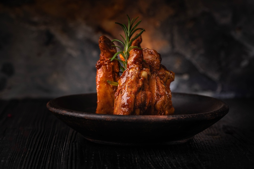 Slow Cooked Chicken Ribs BBQ (kopie)